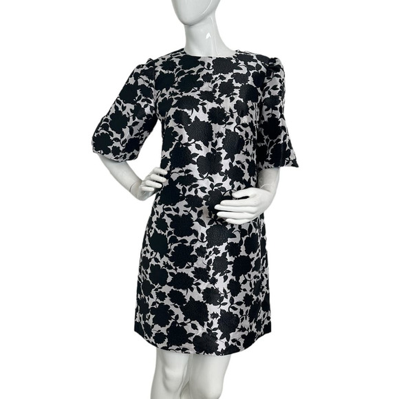 Kate Spade Bicolor Floral Taxi Mainline Dress size 8 - Picture 1 of 9